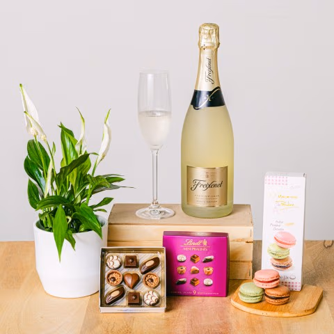 Product photo for Celebrate Life: Cava & Chocolates Delight