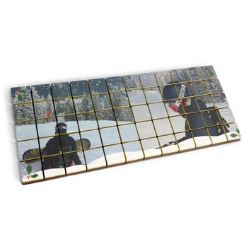 Photo on solid chocolates - set of 60