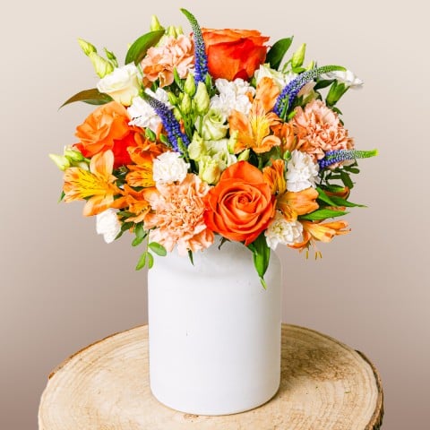 Chirping Birds: Roses and Carnations