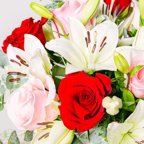 Always Near: Roses and Lilies highlight