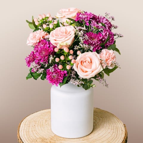 Douce Mère : Roses et œillets Douce Mère : Roses et œillets